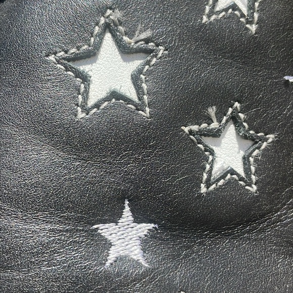 Laredo Stargazer leather western boots with embroidered stars 8.5 medium women - Picture 7 of 16